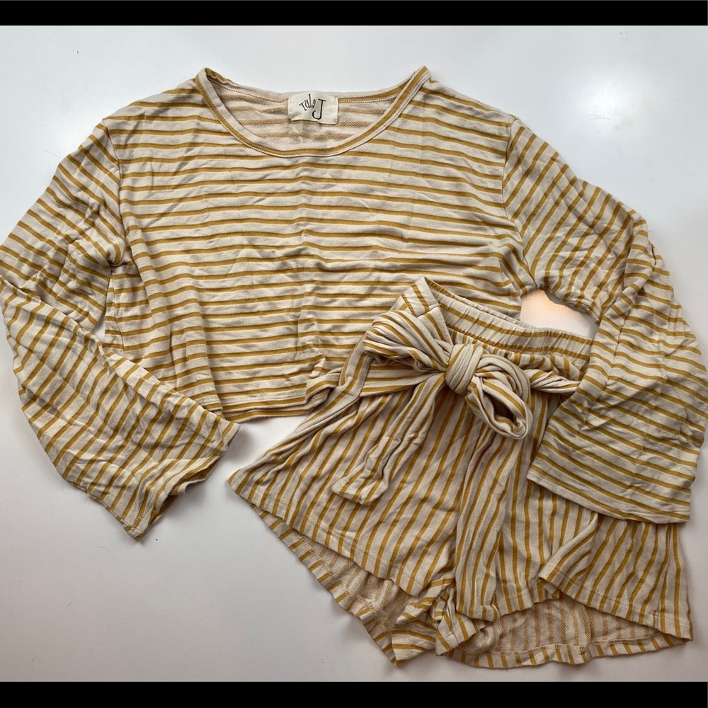 Striped Lounge Set